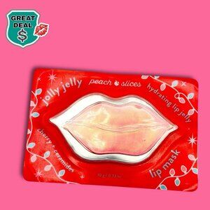 Peach and Lily Peach Slices Hydrating Jelly Lip Mask. Cherry + Ceramides. NEW!
